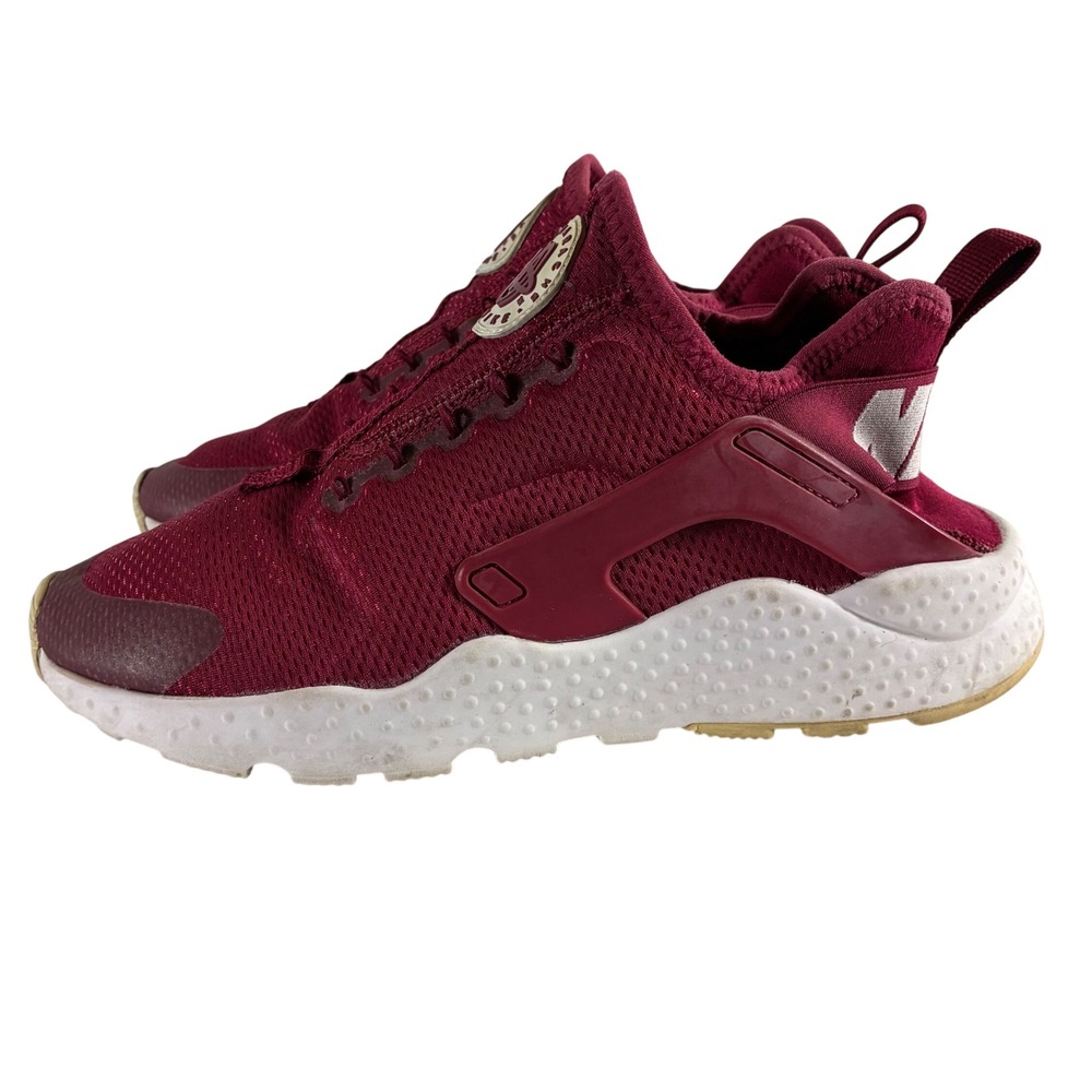 Nike Air Huarache Run Ultra Noble Red Womens Sneakers 819151-601 Size 8 - Picture 4 of 9